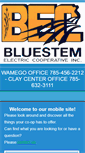 Mobile Screenshot of bluestemelectric.com